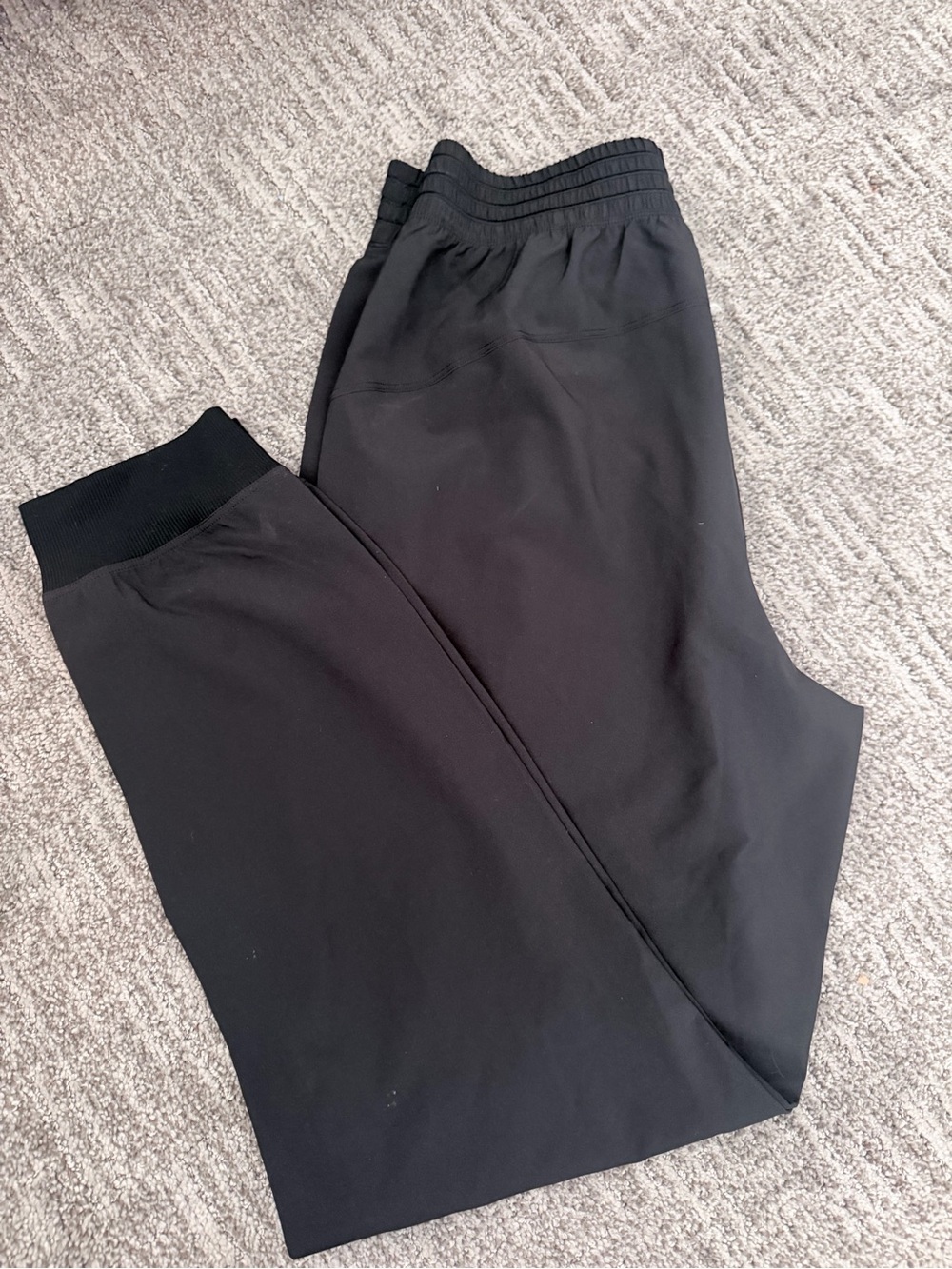 Black Performance Jogger Pants